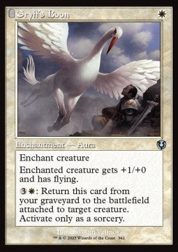 Gryff's Boon XINR-342 Uncommon Near Mint Englisch Foil