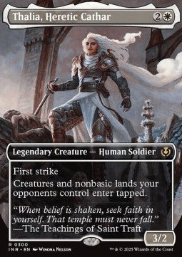 Thalia, Heretic Cathar XINR-300 Rare Near Mint Englisch Foil