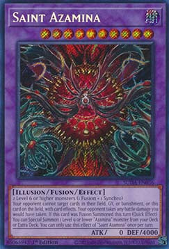Sankt Azamina (V.1) SUDA-036 Secret Rare Excellent Deutsch 1. Auflage
