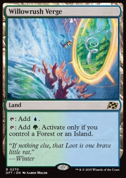 Willowrush Verge DFT-270 Rare Near Mint Englisch Foil