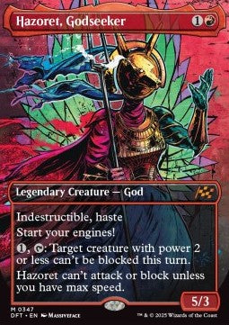Hazoret, Godseeker XDFT-347 Mythic Near Mint Englisch