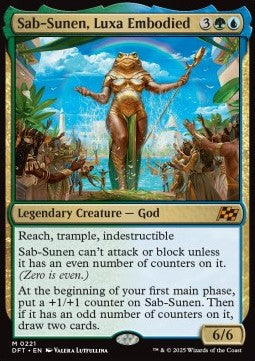 Sab-Sunen, Luxa Embodied DFT-221 Mythic Near Mint Englisch