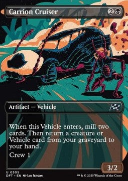 Carrion Cruiser XDFT-305 Uncommon Near Mint Englisch Foil
