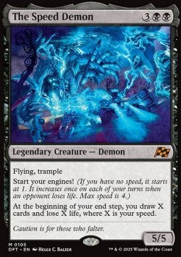 The Speed Demon DFT-105 Mythic Near Mint Englisch