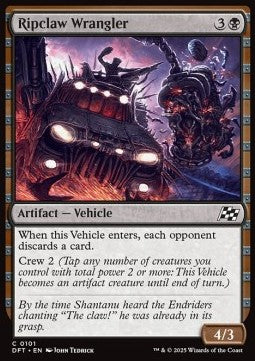 Ripclaw Wrangler DFT-101 Common Near Mint Englisch Foil