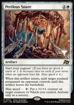 Perilous Snare PDFT-23 Rare Near Mint Englisch Foil