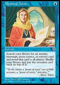 Mystical Tutor MIR- Uncommon Played Englisch