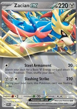 Zacian ex SVP-198 Promo Excellent Deutsch