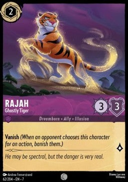 Rajah - Ghostly Tiger 7ARI-62 Common Excellent Englisch Foil