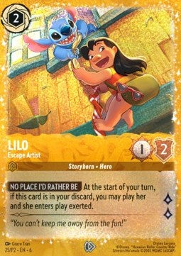 Lilo - Entfesslungskünstlerin PR2-25 Promo Boosterfrisch Deutsch Foil