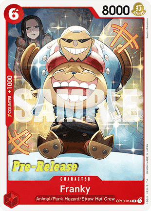 Franky (OP10-014) OP10P Common Near Mint Englisch