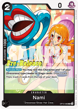 Nami (OP10-088) OP10P Uncommon Near Mint Englisch