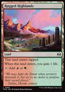 Rugged Highlands TDM-265 Common Near Mint Englisch Foil