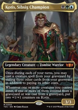 Kotis, Sibsig-Champion TDC-5 Mythic Boosterfrisch Deutsch Foil