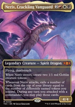 Neriv, Crackling Vanguard TDC-6 Mythic Near Mint Englisch Foil