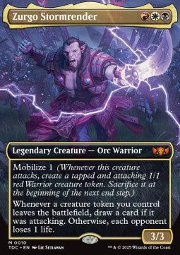Zurgo Stormrender TDC-10 Mythic Near Mint Englisch Foil