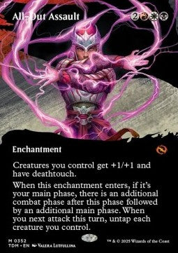 All-Out Assault (V.1) XTDM-352 Mythic Near Mint Englisch