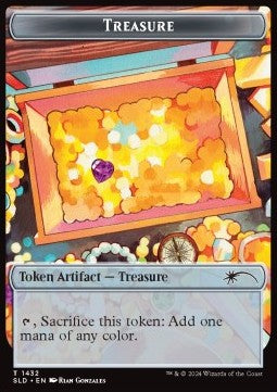 Treasure Token SLDBV-1432 Token Excellent Englisch