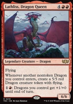 Lathliss, Königin der Drachen TDC-219 Rare Near Mint Deutsch