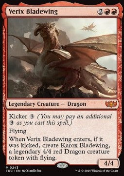 Verix Bladewing TDC-243 Mythic Near Mint Deutsch