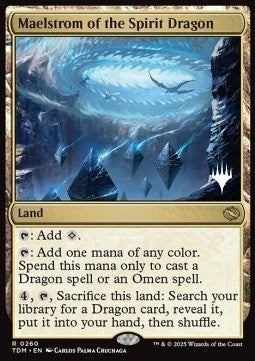 Maelstrom of the Spirit Dragon PTDM-260 Rare Near Mint Englisch Foil