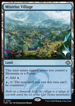 Mistrise Village (V.2) PTDM-261 Rare Excellent Englisch