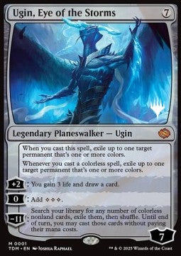 Ugin, Eye of the Storms (V.2) PTDM-1 Mythic Good Englisch