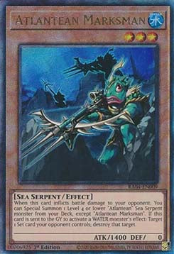 Atlantischer Scharfschütze (V.7) RA04-009 Ultimate Rare Near Mint Deutsch 1. Auflage