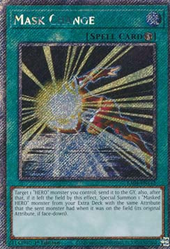 Maskenwechsel (V.1) RA04-142 Platinum Secret Rare Near Mint Deutsch 1. Auflage