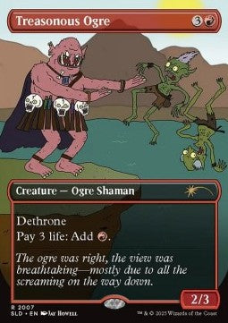 Treasonous Ogre SLDUP-2007 Rare Excellent Englisch Foil