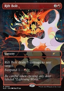 Rift Bolt (V.1) SLDUP-2050 Rare Excellent Englisch Foil