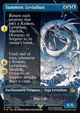 Summon: Leviathan XFIN-361 Rare Near Mint Englisch