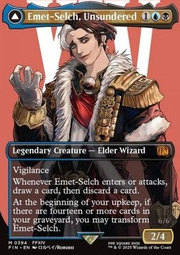 Emet-Selch, Unsundered // Hades, Sorcerer of Eld XFIN-394 Mythic Excellent Englisch