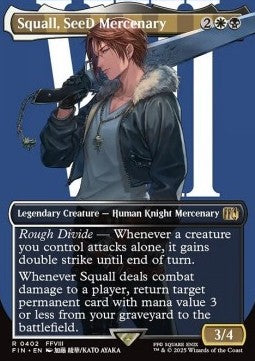 Squall, SEED-Söldner (V.1) XFIN-402 Rare Near Mint Deutsch Foil