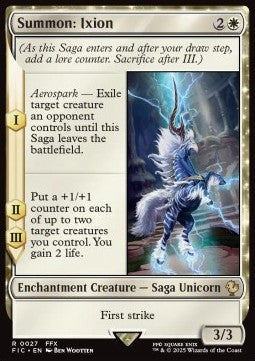 Summon: Ixion FIC-27 Rare Near Mint Deutsch
