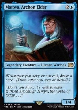 Matoya, Archon Elder FIN-62 Rare Near Mint Englisch