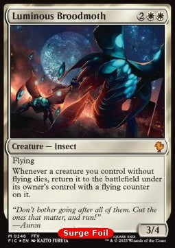 Luminous Broodmoth CFIC-246 Mythic Excellent Englisch Foil