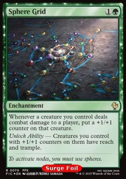 Sphere Grid CFIC-70 Rare Near Mint Englisch Foil