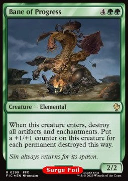 Bane of Progress CFIC-299 Rare Near Mint Englisch Foil