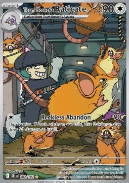 Team Rockets Rattikarl DRI-202 Illustration Rare Excellent Deutsch