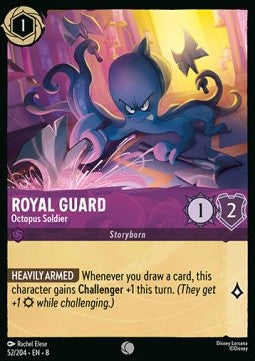 Königsgarde - Oktopus-Soldat 8JAF-52 Common Near Mint Deutsch Foil