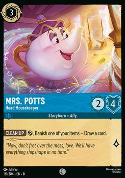 Mrs. Potts - Head Housekeeper 8JAF-161 Common Near Mint Englisch Foil