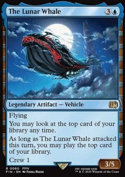 The Lunar Whale FIN-60 Rare Excellent Englisch