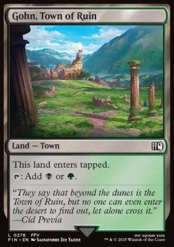 Gohn, Town of Ruin FIN-278 Land Near Mint Englisch