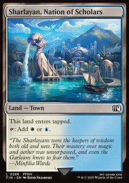 Sharlayan, Nation of Scholars FIN-288 Land Near Mint Englisch