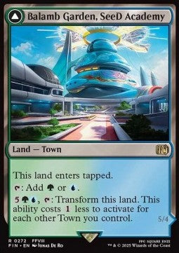 Balamb Garden, SeeD Academy // Balamb Garden, Airborne FIN-272 Rare Near Mint Deutsch
