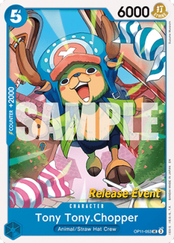 Tony Tony.Chopper (OP11-053) OP11P Uncommon Near Mint Englisch