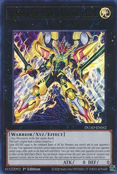 Nummer F0: Utopische Zukunft Zexal DUAD-DE042 Ultra Rare Near Mint Deutsch 1. Auflage