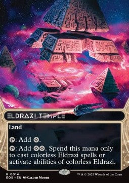 Eldrazi Temple EOS-14 Rare Excellent Englisch