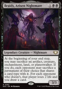 Braids, Arisen Nightmare EOC-82 Rare Near Mint Englisch